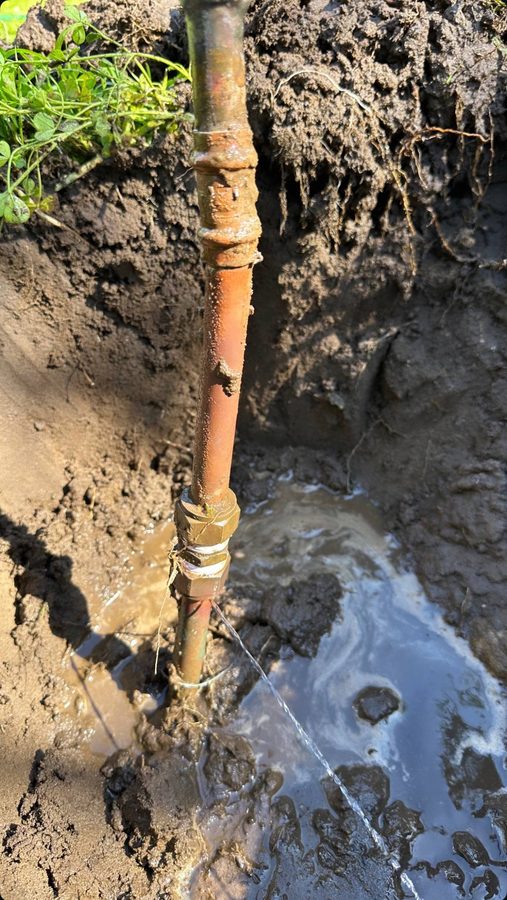 Underground burst pipe emergency repair Sydney