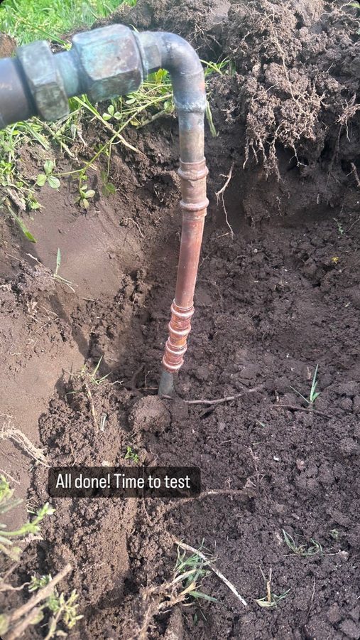 Underground copper pipe repair Sydney — all done