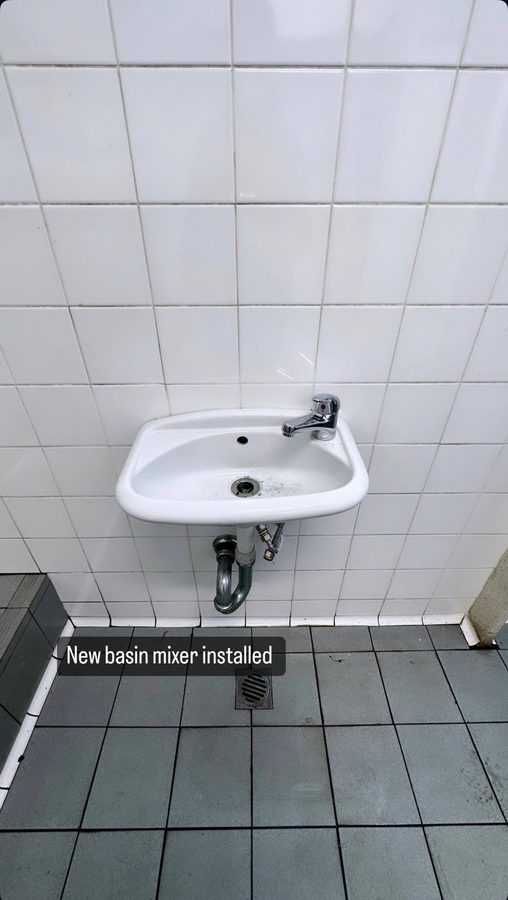 Basin mixer installation Sydney